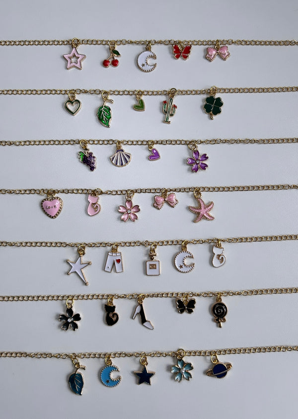 Collier charms personnalisable