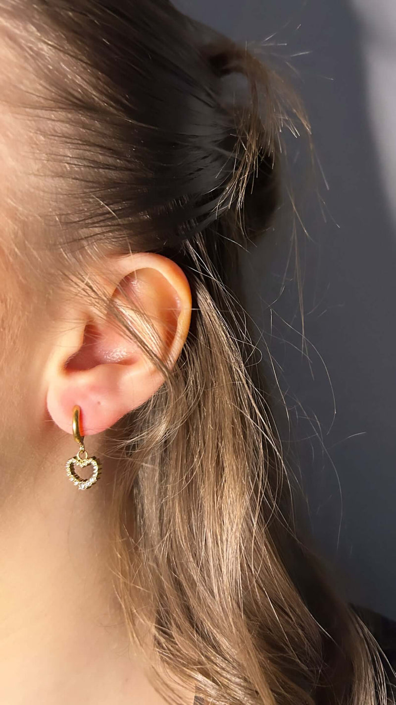 Boucle d’oreille Love